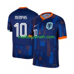 Maillot de Foot Pays-Bas Memphis Depay 10 Extérieur UEFA EURO 2024